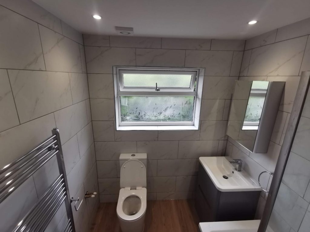 steel beam installation west sussex swanbourne construction 084